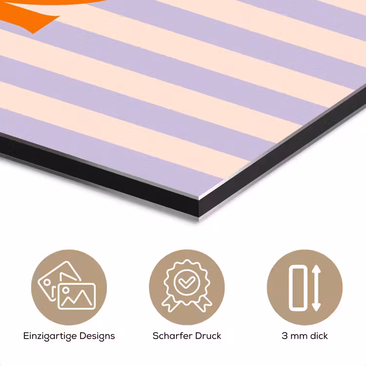 Lila - Oranje - Strepen - Relax aluminium wit klein -closeup_DE