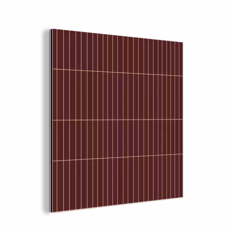 Lijnen - Patroon - Bordeaux aluminium wit klein 46 -3d