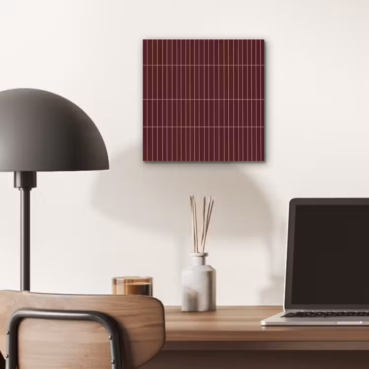 Lijnen - Patroon - Bordeaux aluminium wit klein 46 -sfeer5