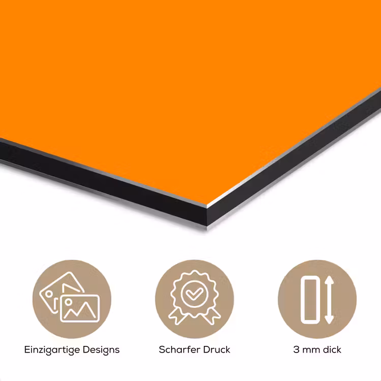 Marigold - Glow - Oranje aluminium wit klein 46 -closeup_DE
