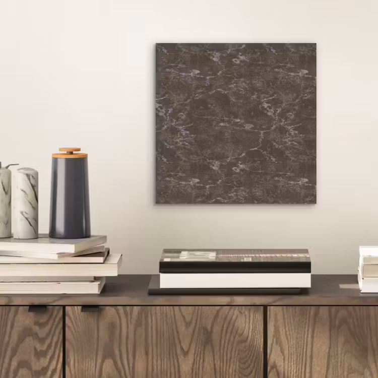 Marmer - Aders - Bruin aluminium wit klein 46 -sfeer1