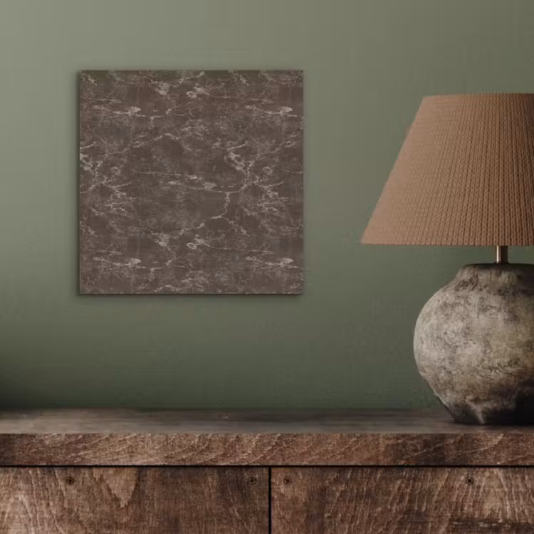 Marmer - Aders - Bruin aluminium wit klein 46 -sfeer2