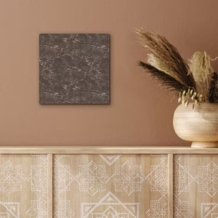 Marmer - Aders - Bruin aluminium wit klein 46 -sfeer4