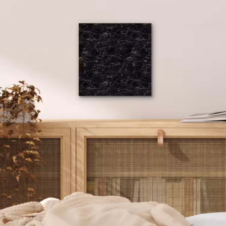 Marmer - Aders - Zwart aluminium wit klein 46 -sfeer3