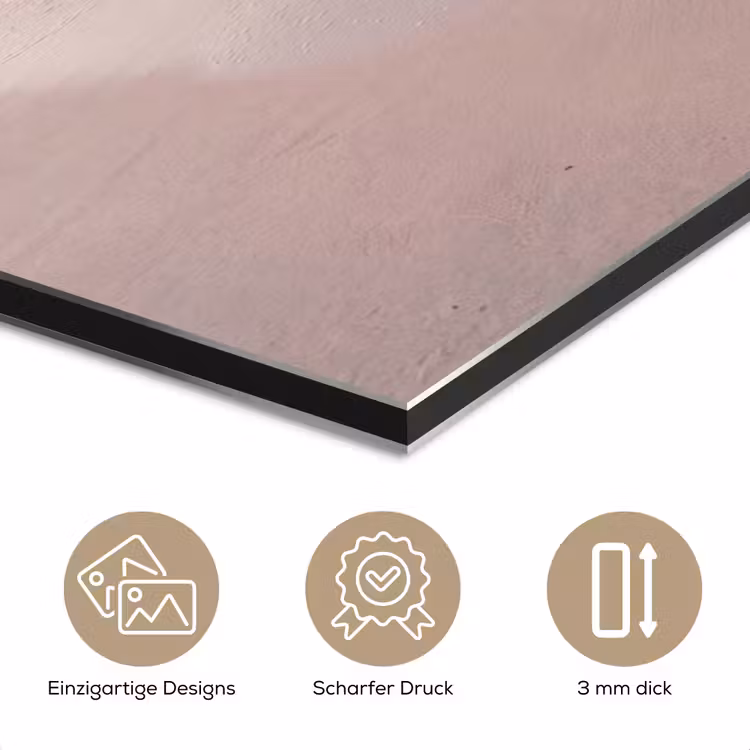 Zee - Golven - Strand - Natuur - Wit aluminium wit klein -closeup_DE