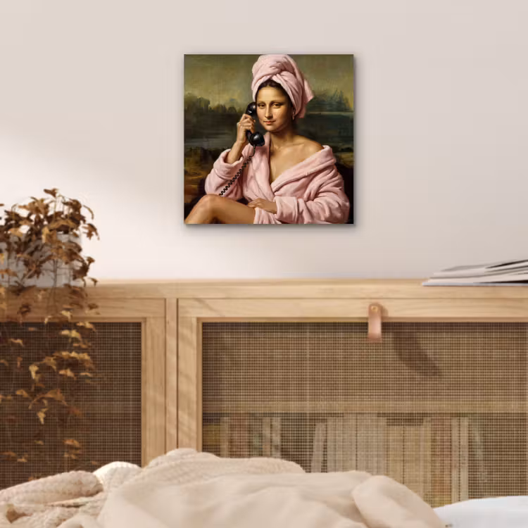 Mona - Klassiek - Roze aluminium wit klein -sfeer3