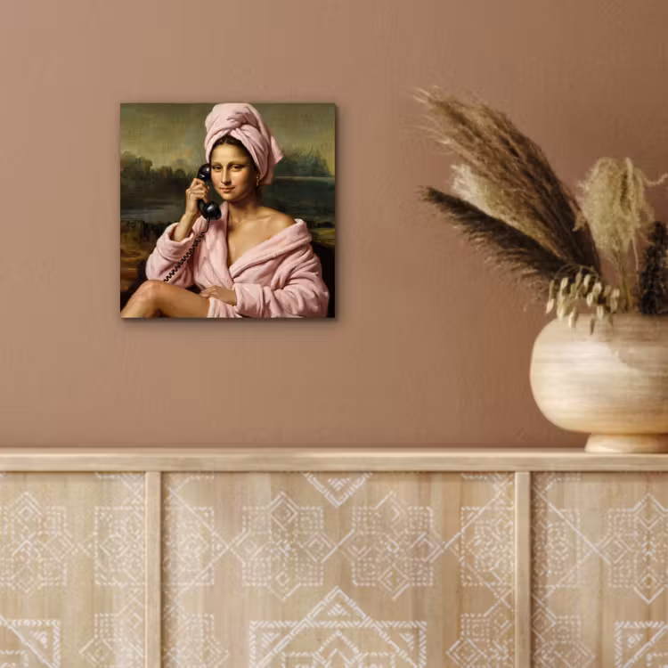 Mona - Klassiek - Roze aluminium wit klein -sfeer4