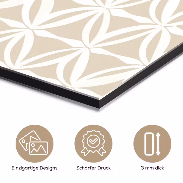 Motief - Modern - Beige aluminium wit klein 46 -closeup_DE
