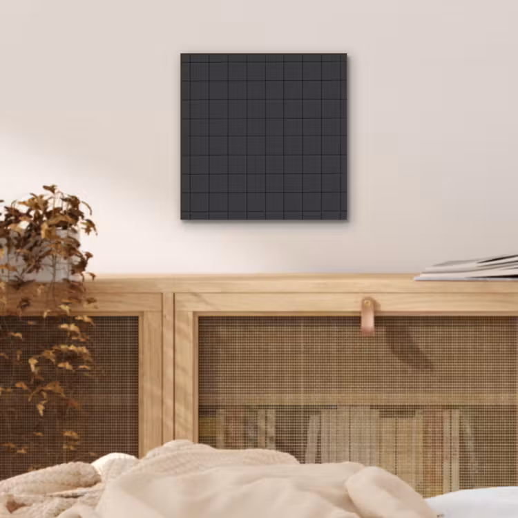 Patroon - Tegel - Antraciet aluminium wit klein 46 -sfeer3