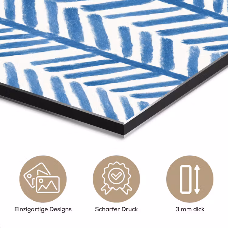 Patroon - Streep - Blauw aluminium wit klein 46 -closeup_DE