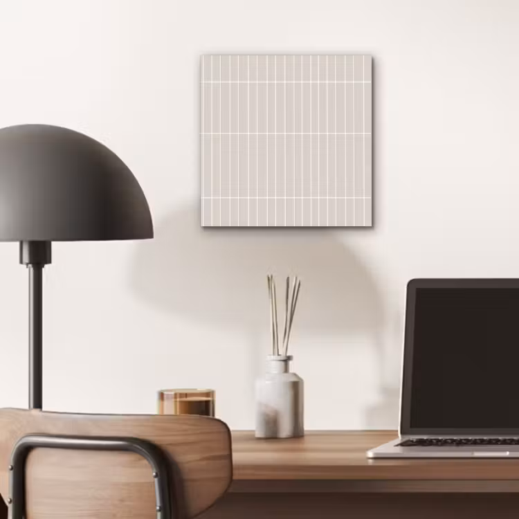 Patroon - Tegels - Zand aluminium wit klein 46 -sfeer5