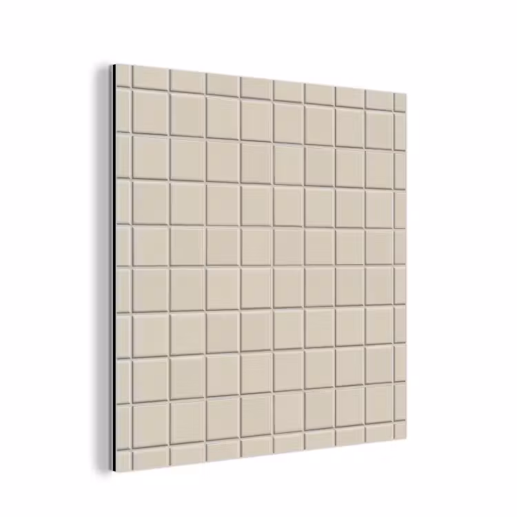 Patroon - Tegels - Taupe aluminium wit klein 46 -3d