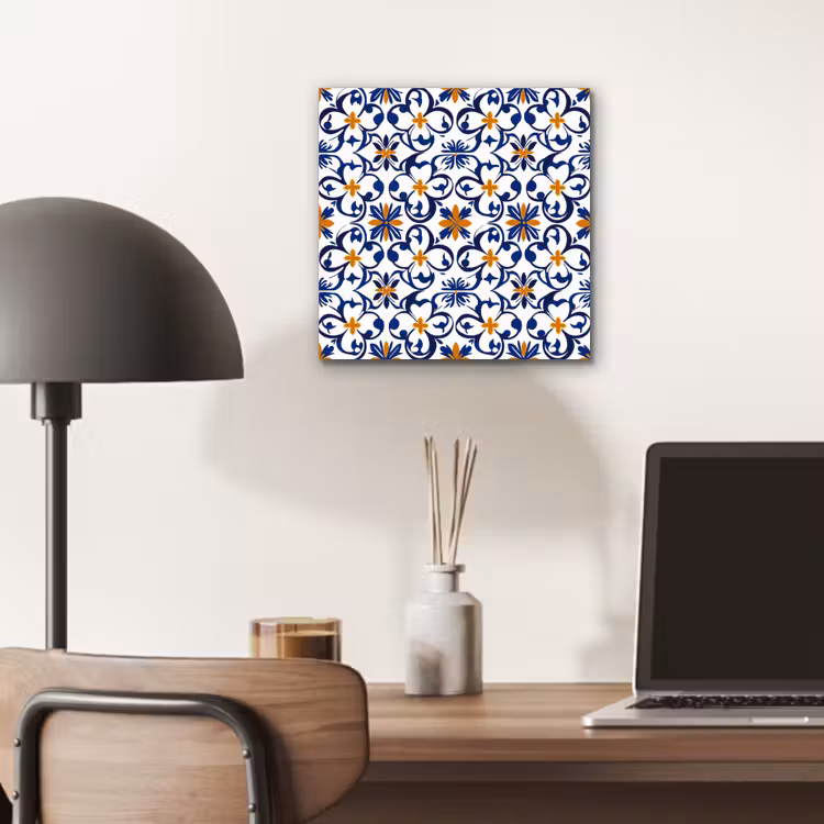 Patroon - Modern - Kleurrijk aluminium wit klein 46 -sfeer5