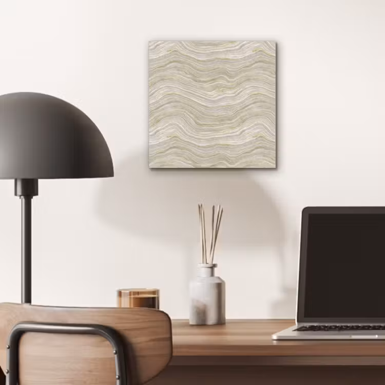 Patroon - Sereen - Groen aluminium wit klein 46 -sfeer5