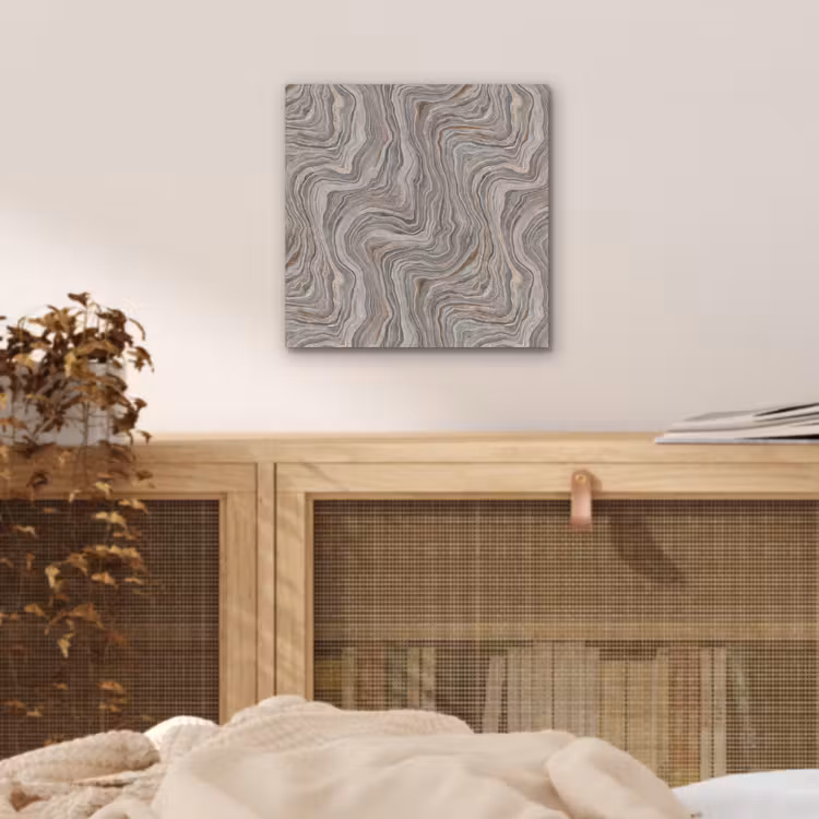Patroon - Textuur - Grijs aluminium wit klein 46 -sfeer3