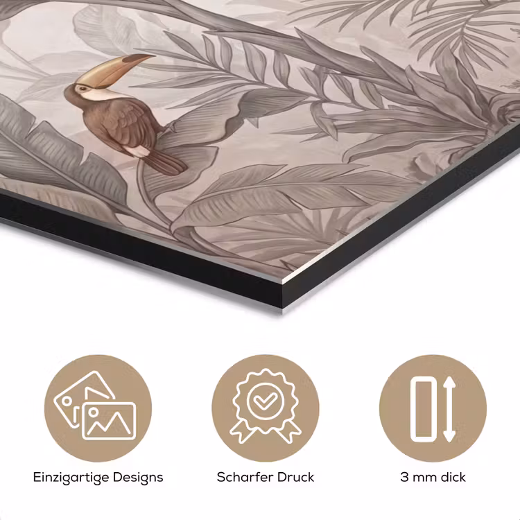 Natuur - Jungle - Ringstaartmaki - Bruin aluminium wit klein -closeup_DE