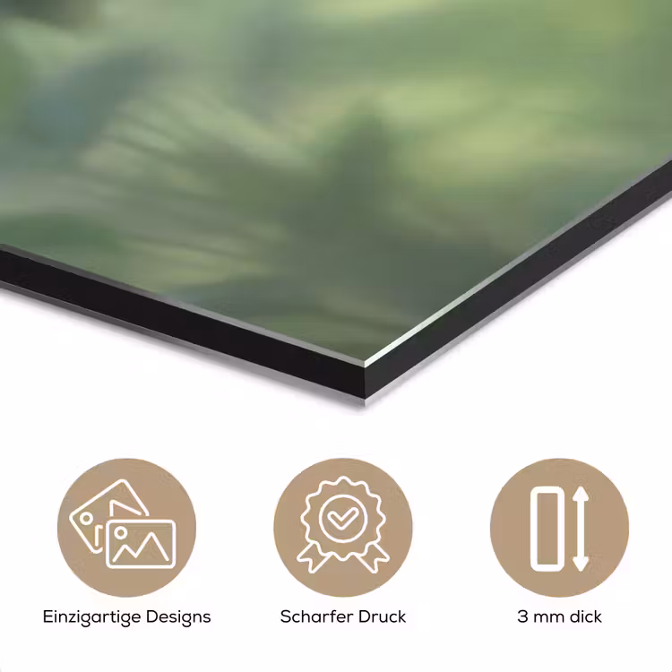 Natuur - Vervaagd - Groen - Abstract - Modern aluminium wit klein -closeup_DE