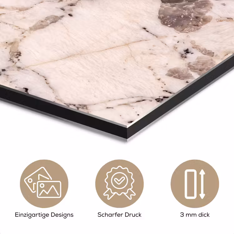 Natuursteen - Patroon - Abstract - Beige - Grijs aluminium wit klein -closeup_DE
