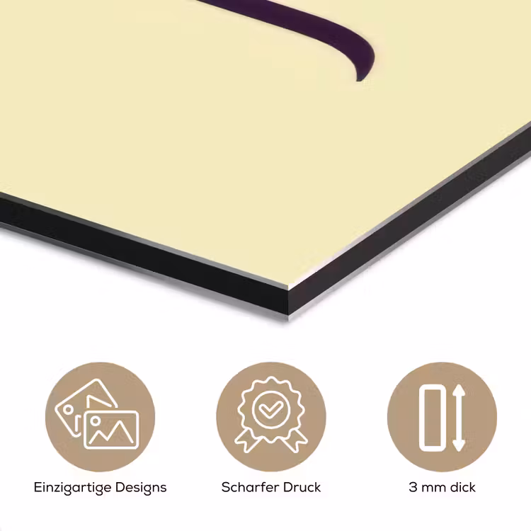 Oh hi - Geel - Monogram aluminium wit klein -closeup_DE