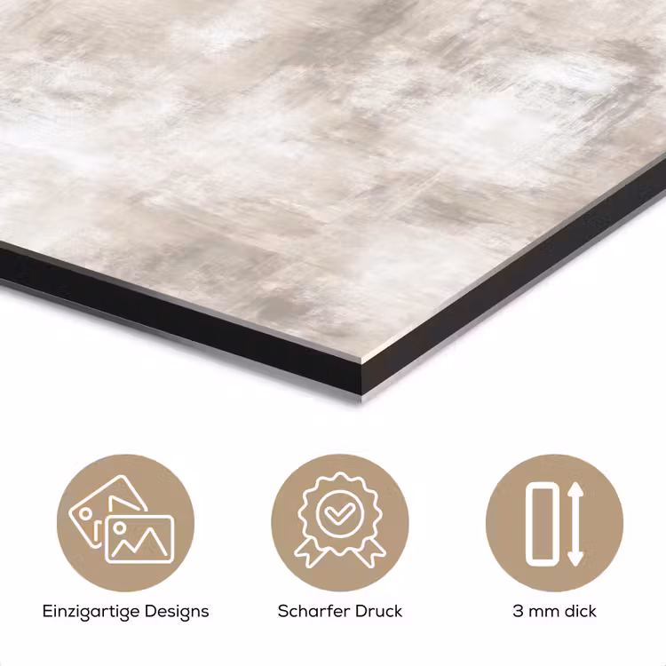 Organisch - Patroon - Gemêleerd aluminium wit klein 46 -closeup_DE