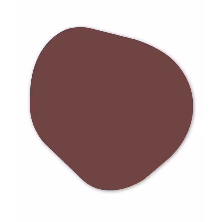 Velvet - Merlot - Rood Wandcirkel Organisch Aluminium middel 851 -3d
