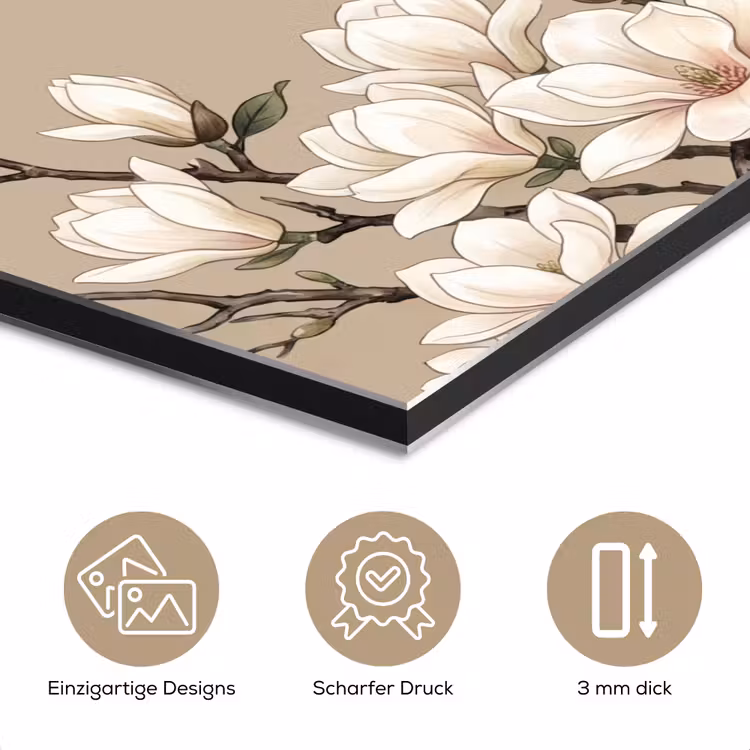 Oosters - Vogels - Beige aluminium wit klein -closeup_DE