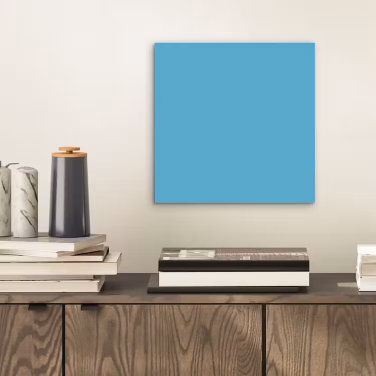 Ocean - Teal - Blauw aluminium wit klein 46 -sfeer1