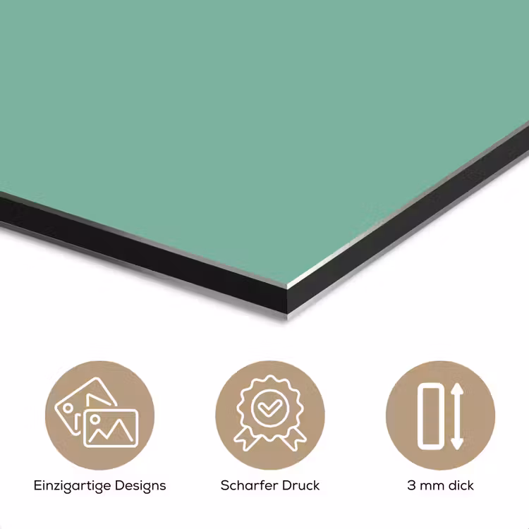 Ocean - Jade - Groen aluminium wit klein 46 -closeup_DE