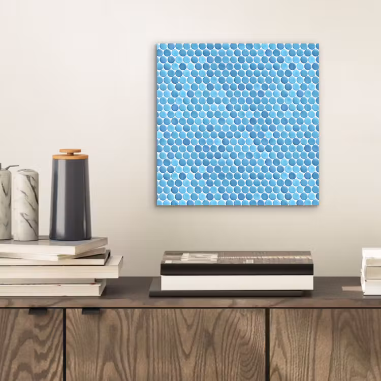 Penny - Mozaïek - Lichtblauw aluminium wit klein 46 -sfeer1