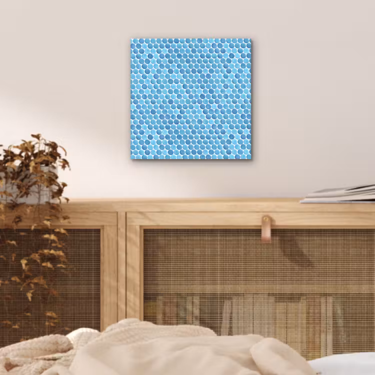 Penny - Mozaïek - Lichtblauw aluminium wit klein 46 -sfeer3