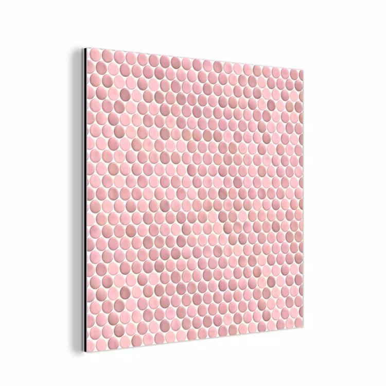 Penny - Mozaïek - Lichtroze aluminium wit klein 46 -3d