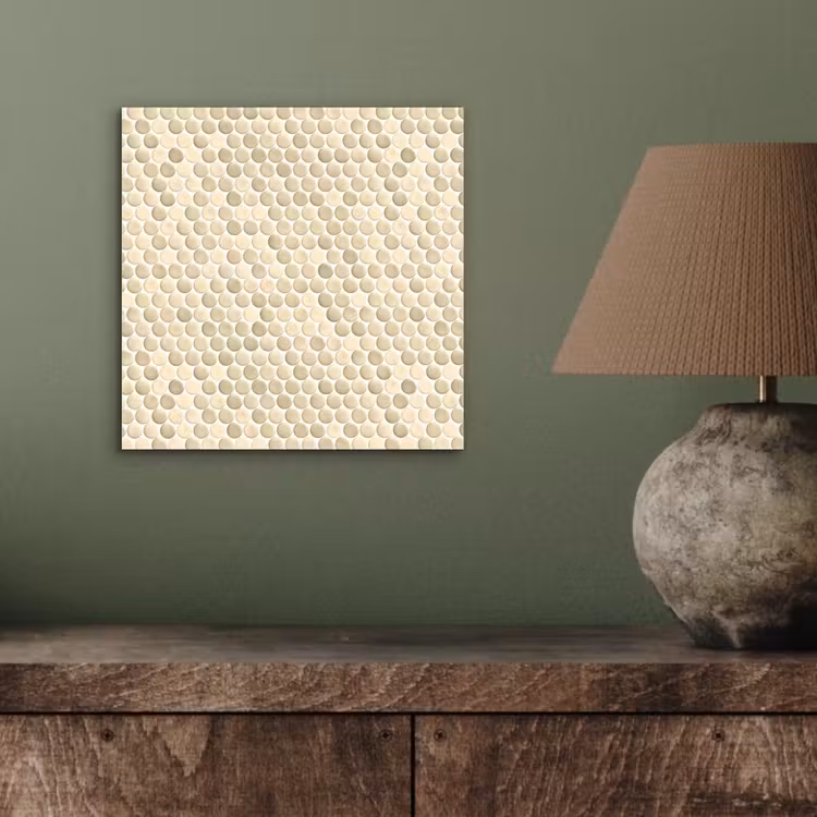 Penny - Mozaïek - Zand aluminium wit klein 46 -sfeer2