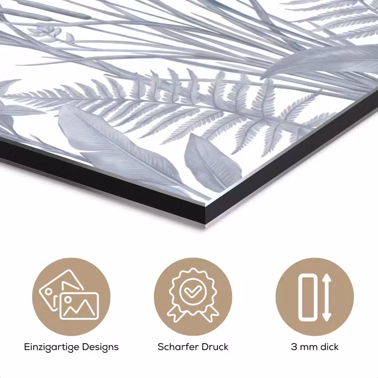 Planten - Bladeren - Natuur - Grijs aluminium wit klein -closeup_DE