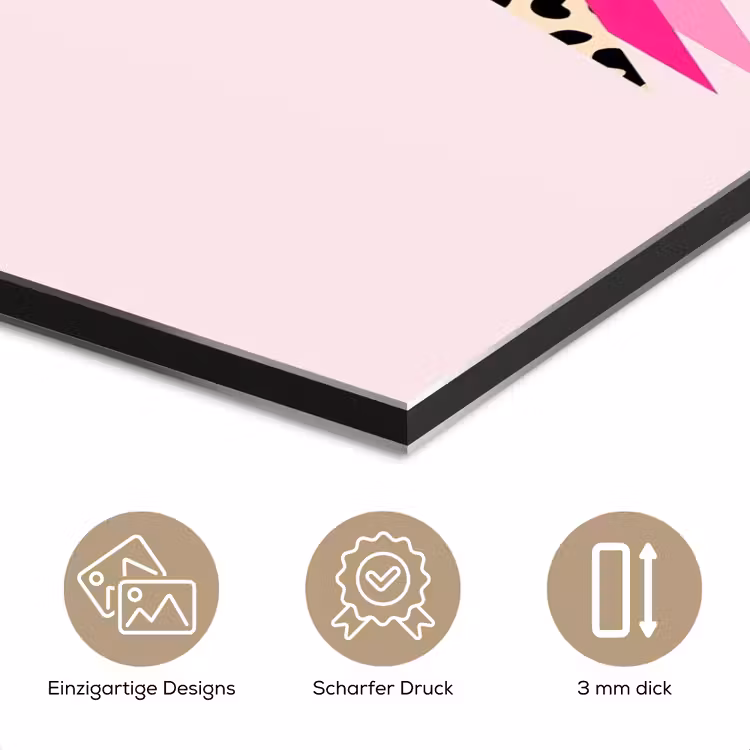 Stippen - Roze - Bliksem aluminium wit klein -closeup_DE