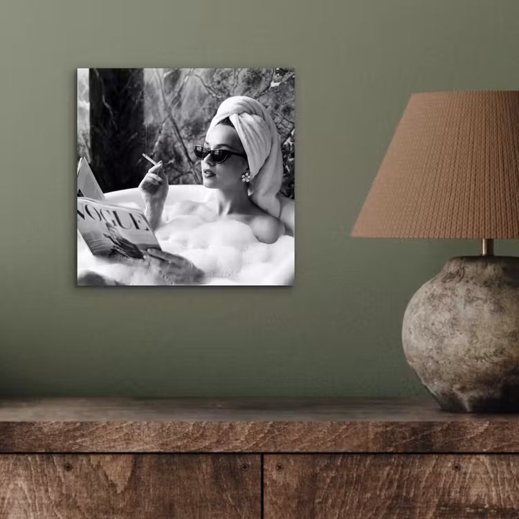 Relaxt - Bad - Zwart - Wit aluminium wit klein -sfeer2