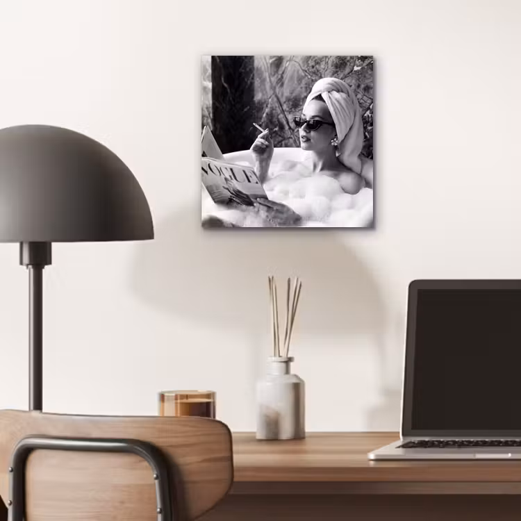 Relaxt - Bad - Zwart - Wit aluminium wit klein -sfeer5