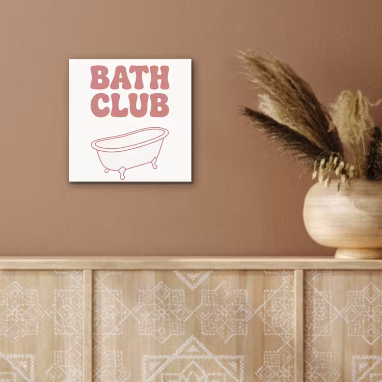 Retro - Bad - Roze aluminium wit klein -sfeer4