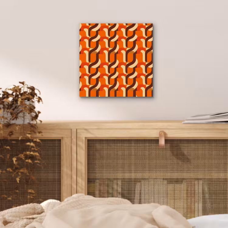 Retro - Modern - Kleurrijk aluminium wit klein 46 -sfeer3