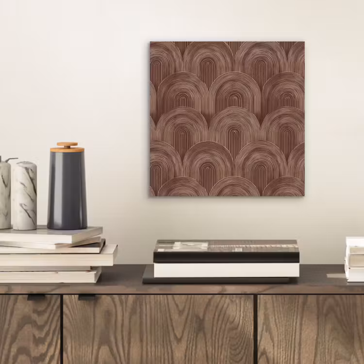 Ritmisch - Effect - Bruin aluminium wit klein 46 -sfeer1