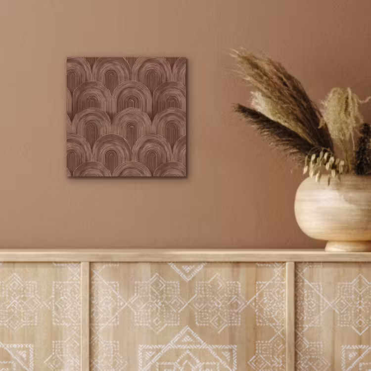 Ritmisch - Effect - Bruin aluminium wit klein 46 -sfeer4