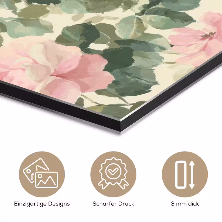 Rozen - Botanisch - Roze aluminium wit klein 46 -closeup_DE