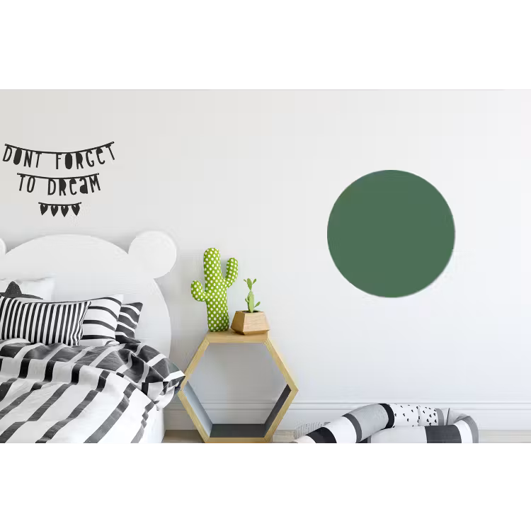 Deep - Sagewood - Groen Wandcirkel aluminium klein 190 -kinderkamer