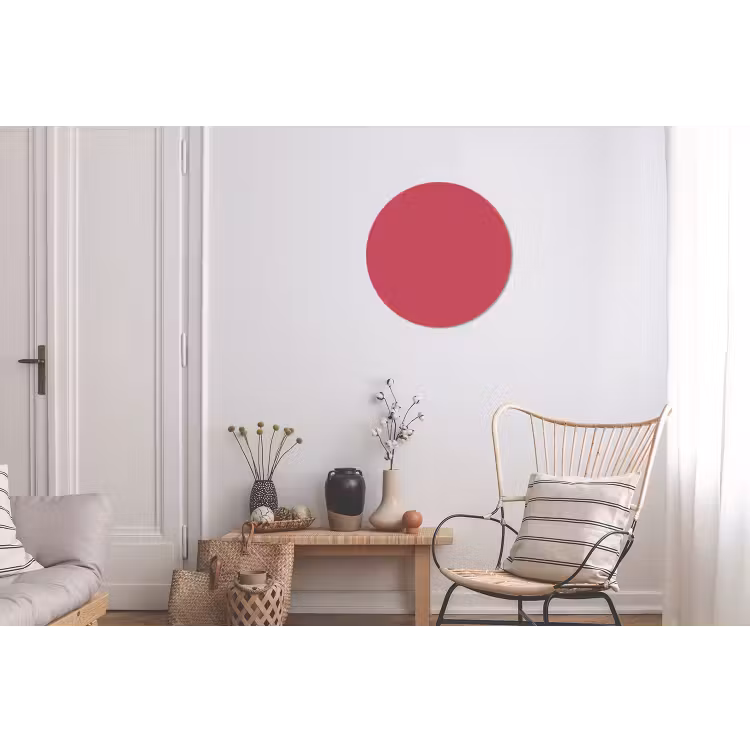 Bold - Berry - Rood Wandcirkel aluminium klein 190 -woonkamer