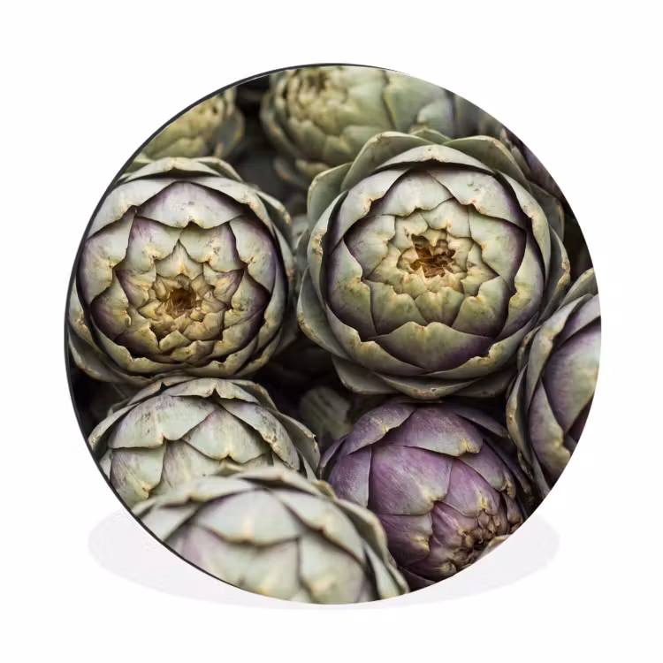 Alu-Dibond-Bild Rund - Gemüse – Frisch – Essen — 1