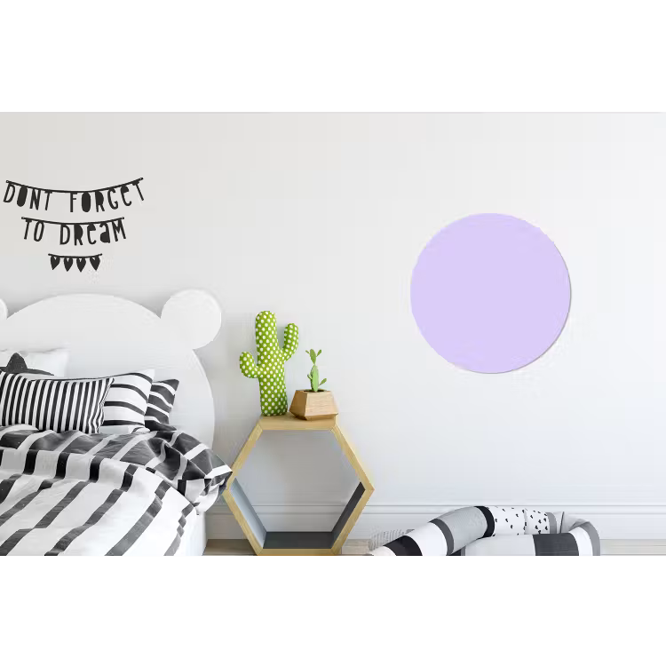 Light - Orchid - Paars Wandcirkel aluminium klein 190 -kinderkamer