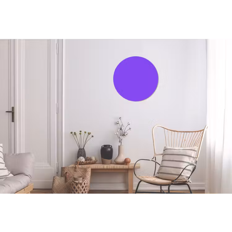 Vivid - Violet - Paars Wandcirkel aluminium klein 190 -woonkamer