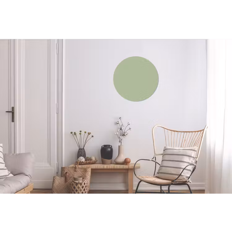 Spring - Sprint - Groen Wandcirkel aluminium klein 190 -woonkamer