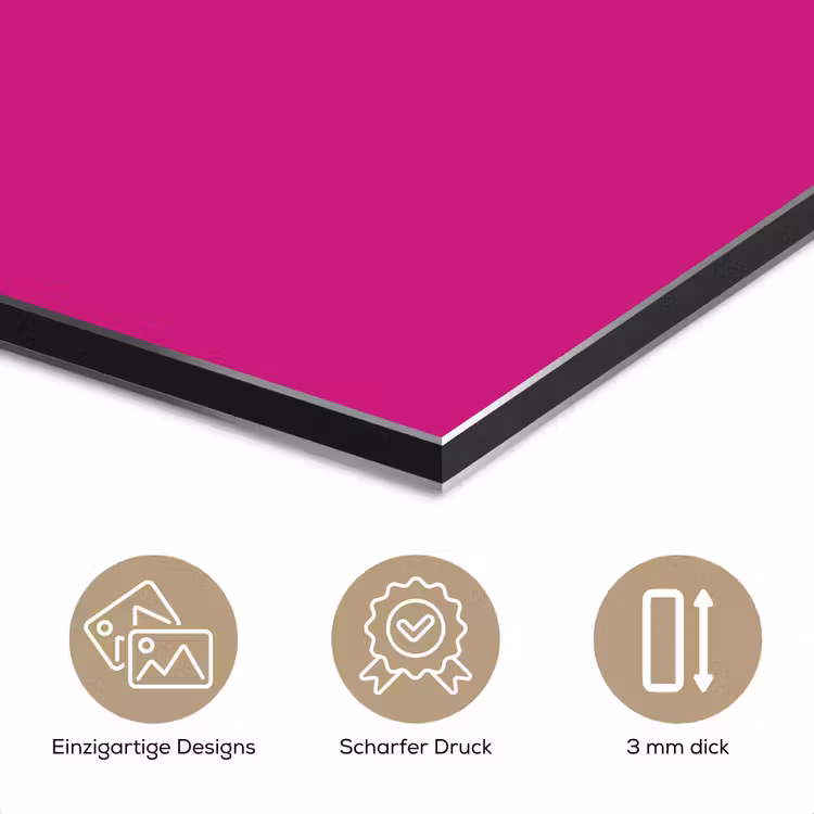 Velvet - Magenta - Roze aluminium wit klein 46 -closeup_DE