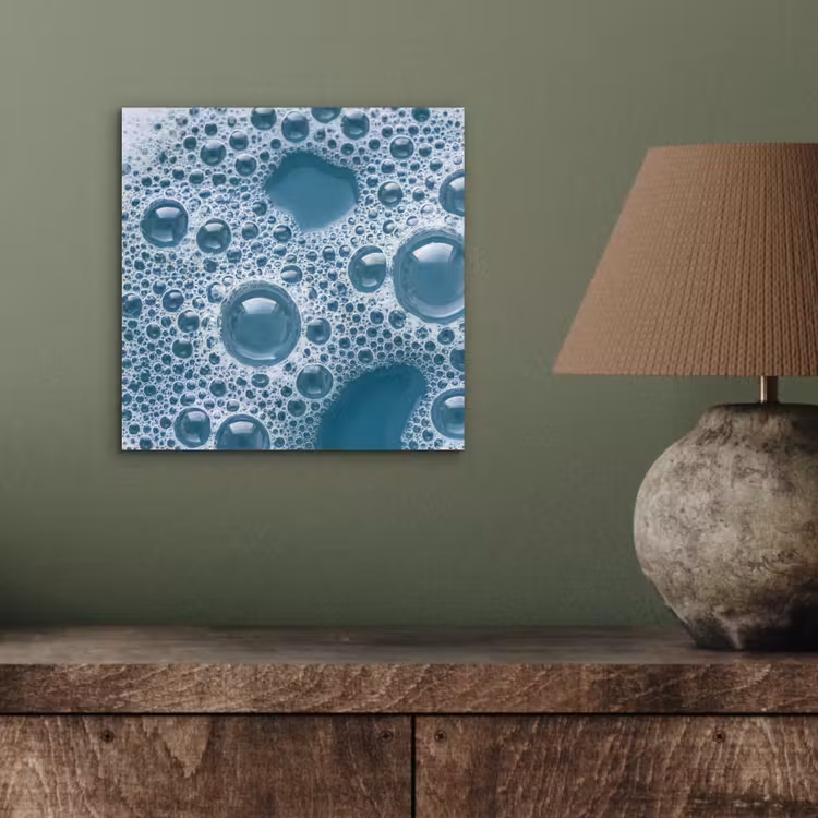 Schuim - Water - Textuur aluminium wit klein -sfeer2