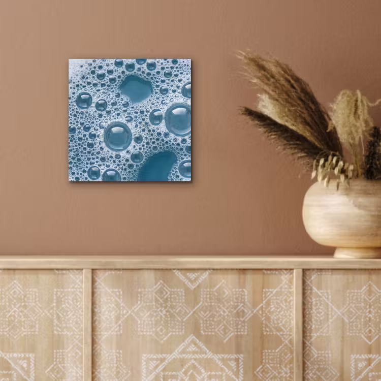 Schuim - Water - Textuur aluminium wit klein -sfeer4